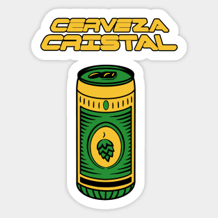 Cerveza Cristal Meme Sticker